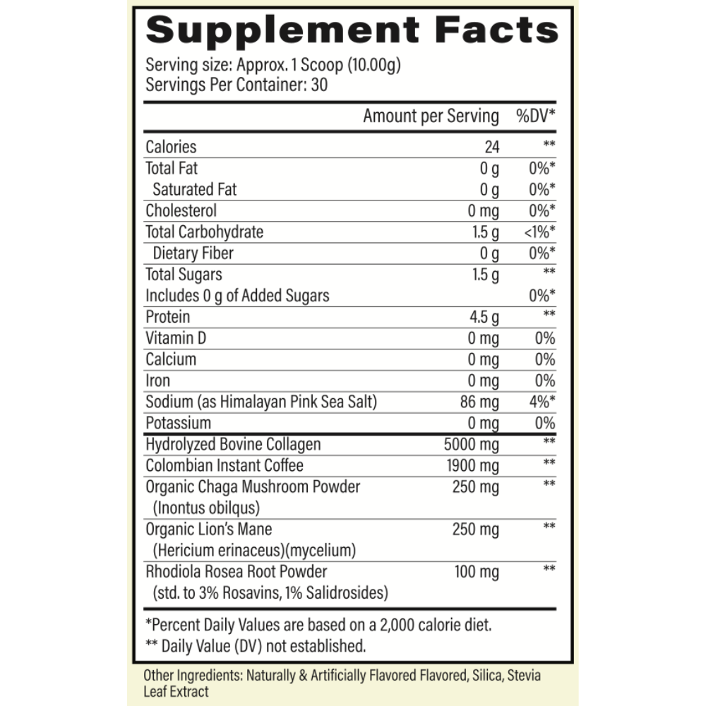 Coffee + Collagen - French Vanilla