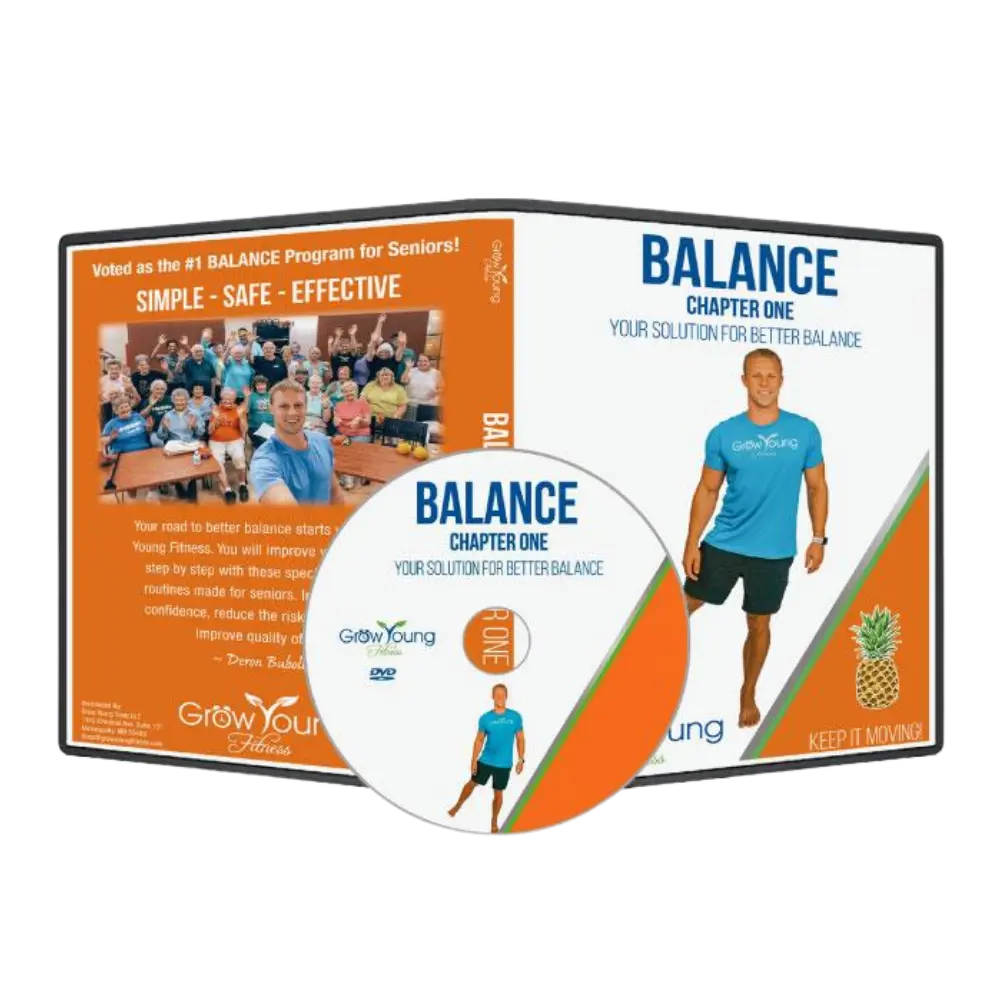Better Balance Pack DVD - Grow Young Fitness Exercise DVD For Seniors