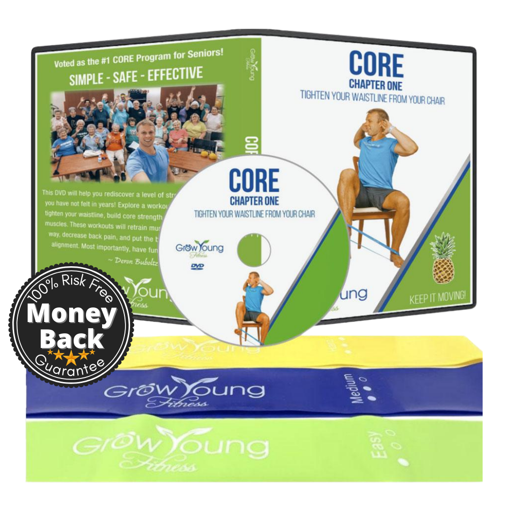 Core Starter Kit DVD For Seniors Grow Young Fitness Shop Grow Young