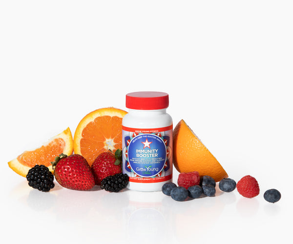 Grow Young Fitness Daily Premium Immunity Booster with fruit