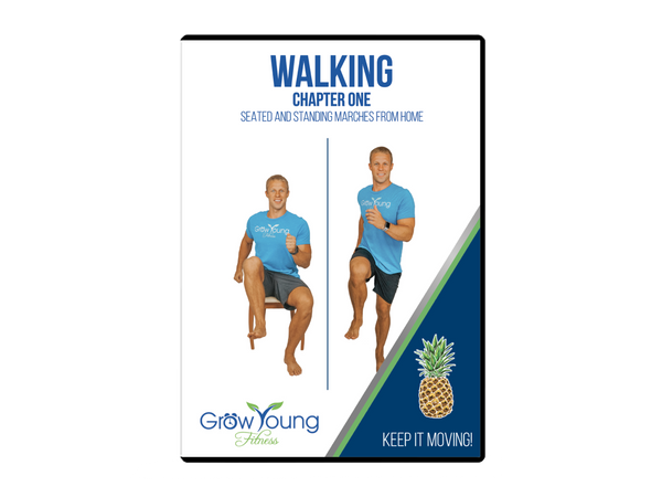grow young fitness Walking DVD front cover