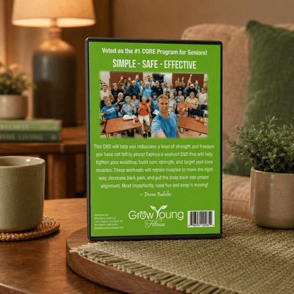Core Starter Kit DVD - Grow Young Fitness Exercise DVD For Seniors
