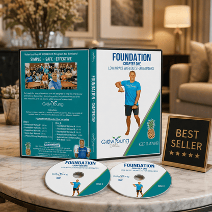 Foundation DVD - Grow Young Fitness Exercise DVD For Seniors
