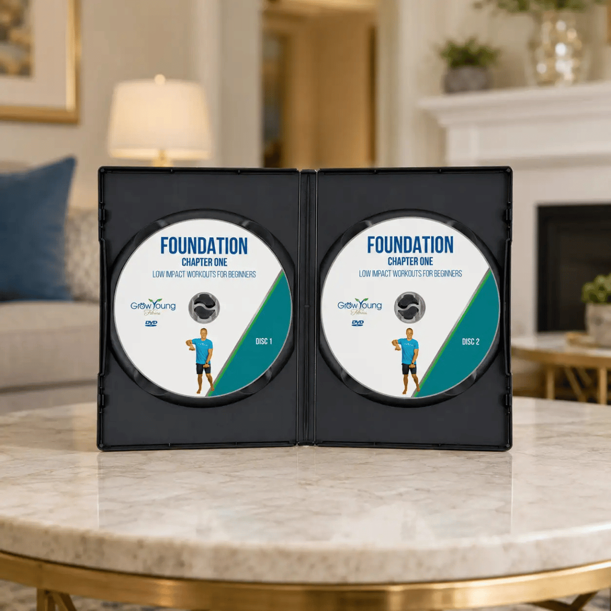 Foundation DVD - Grow Young Fitness Exercise DVD For Seniors