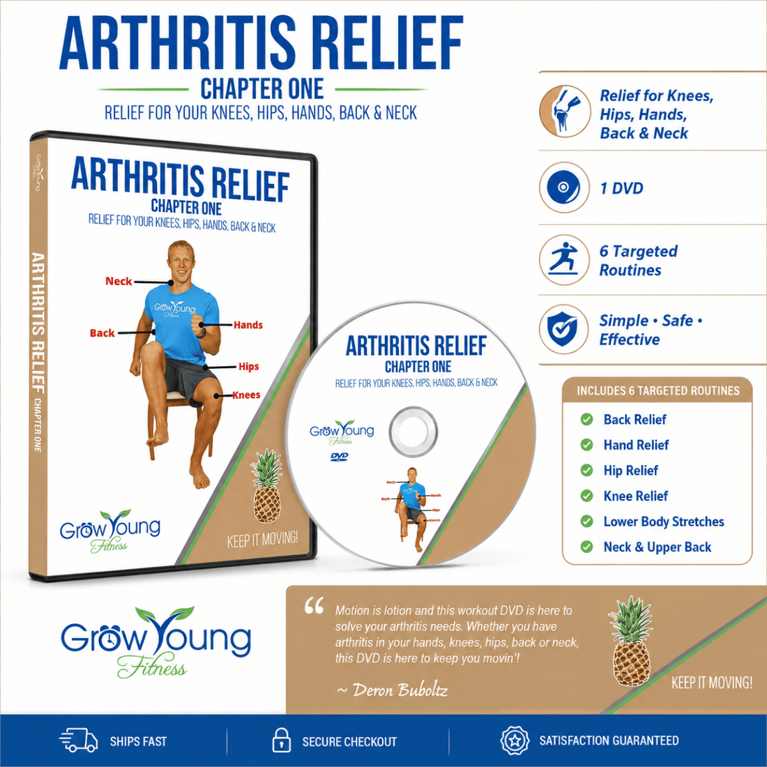 Arthritis Relief DVD