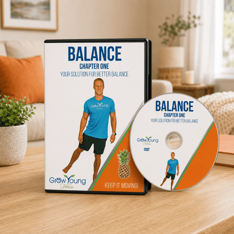 Better Balance Pack DVD - Grow Young Fitness Exercise DVD For Seniors