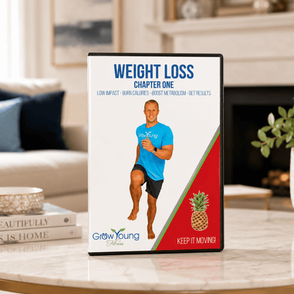 Cardio Weight Loss DVD - Grow Young Fitness Exercise DVD For Seniors