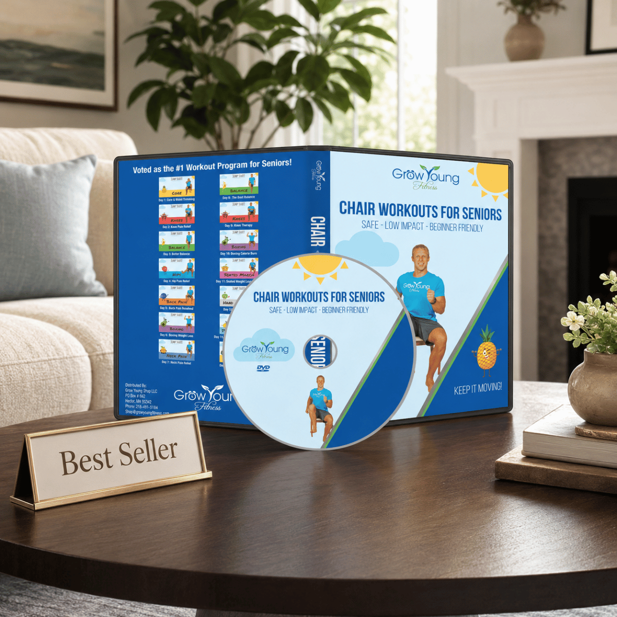 Chair Workouts For Seniors DVD