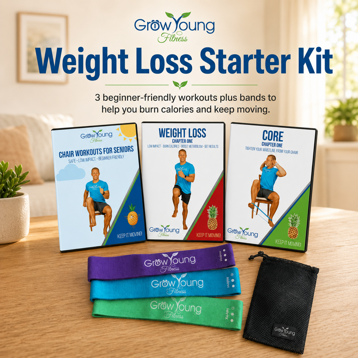 Weight Loss Starter Kit DVD Bundle