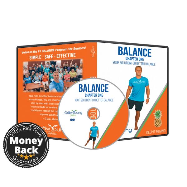 Better Balance Pack DVD - Grow Young Fitness Exercise DVD For Seniors