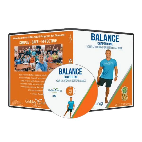 Better Balance Pack DVD - Grow Young Fitness Exercise DVD For Seniors