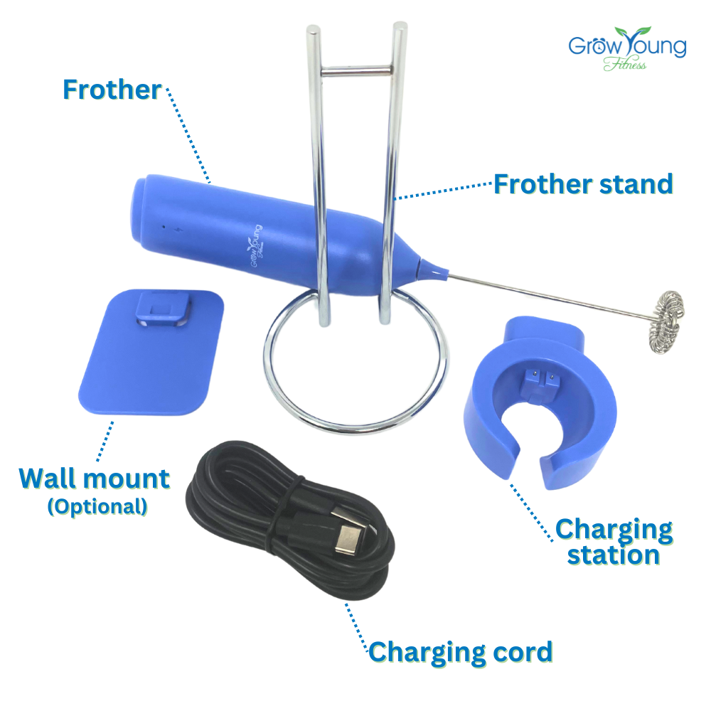 Premium Rechargeable Frother Kit