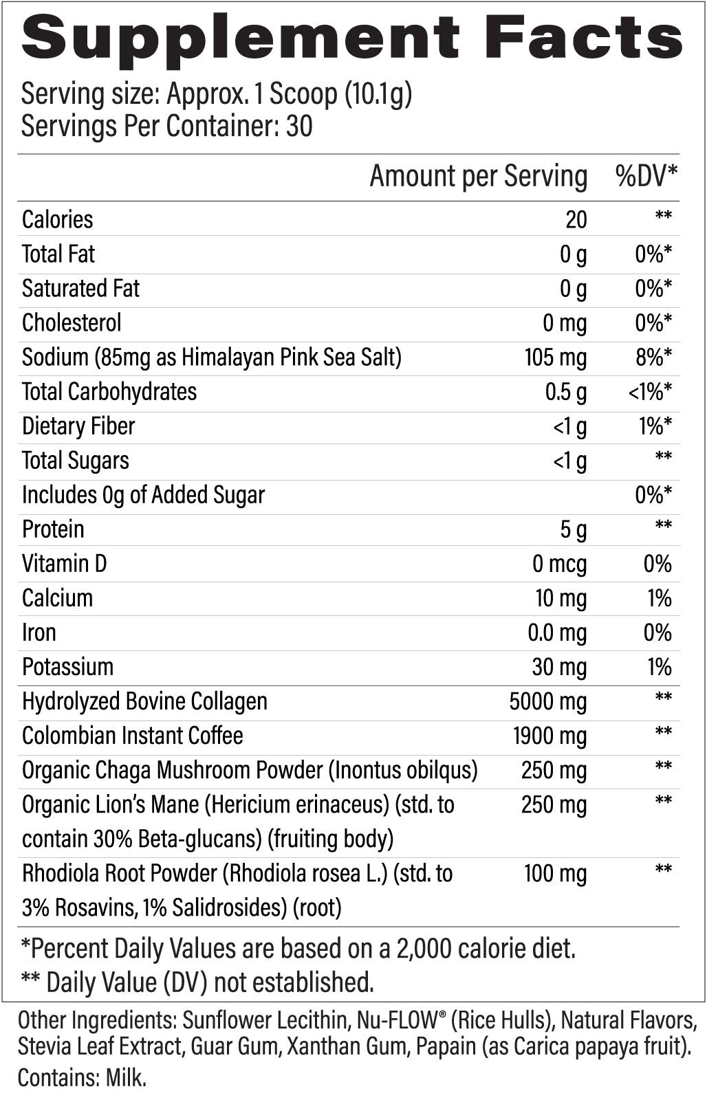 Coffee + Collagen - French Vanilla
