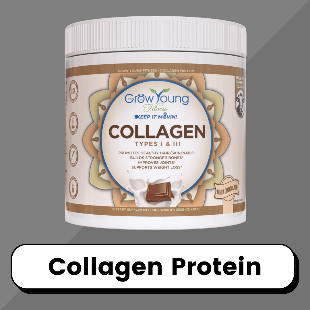 Image of collagen protein bottle.