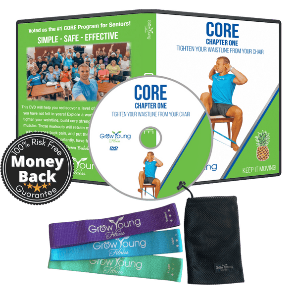 Core Starter Kit DVD - Grow Young Fitness Exercise DVD For Seniors