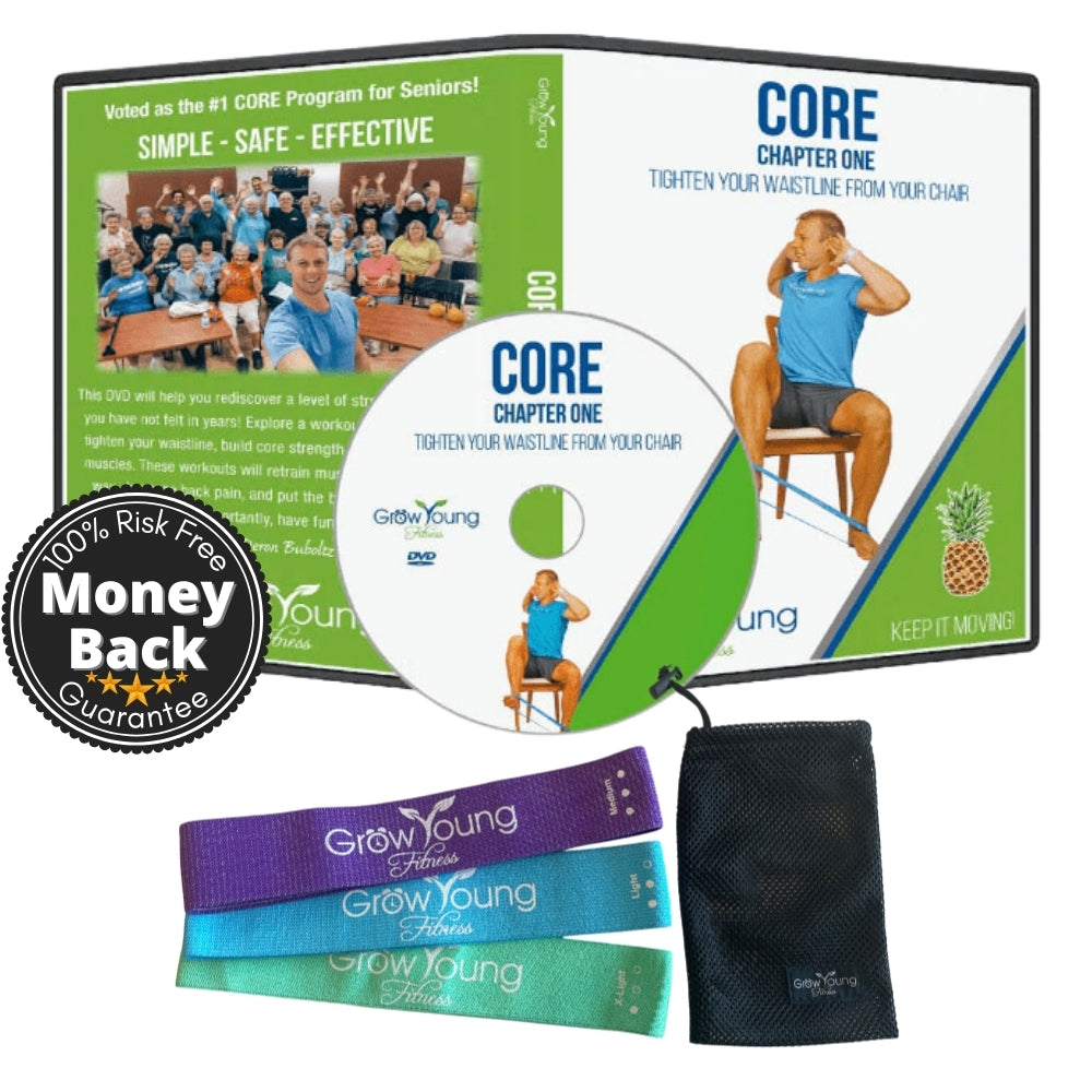 Core Starter Kit DVD For Seniors | Grow Young Fitness Shop – Grow Young ...