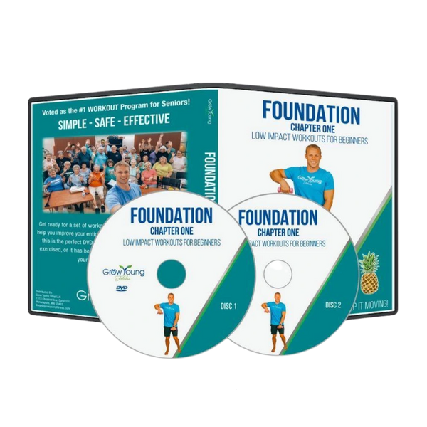 Foundation DVD - Grow Young Fitness Exercise DVD For Seniors