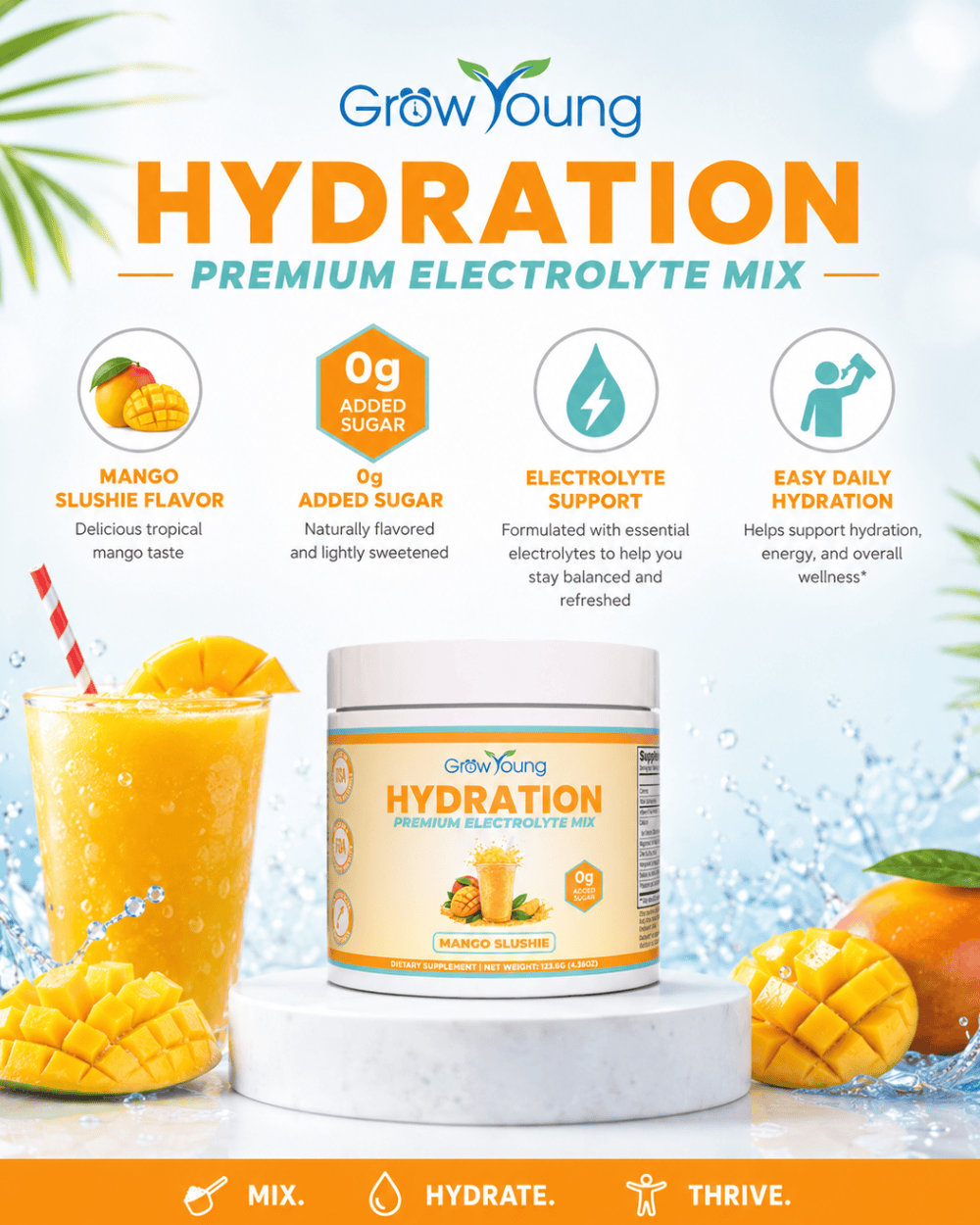 Daily Hydration - Premium Electrolyte Mix