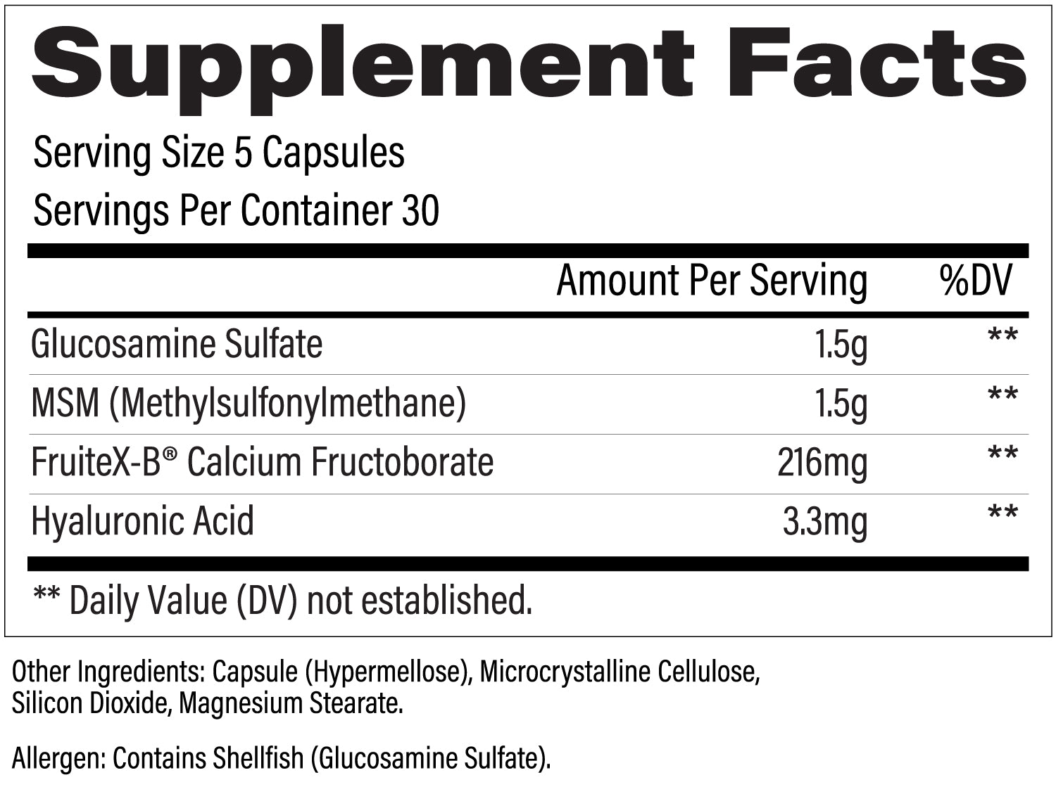 Movin' - Joint Pain Support