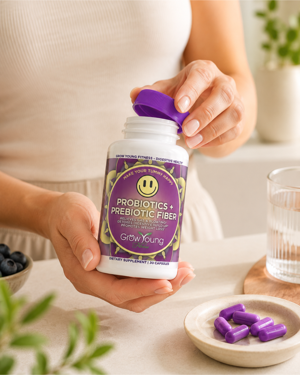 Daily Probiotic + Prebiotic Fiber