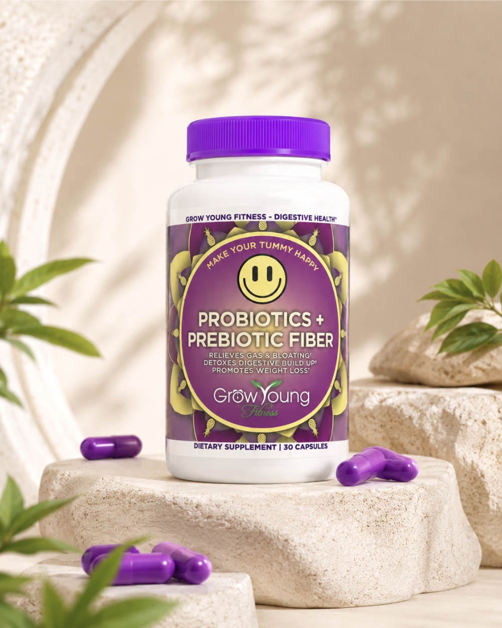 Daily Probiotic + Prebiotic Fiber