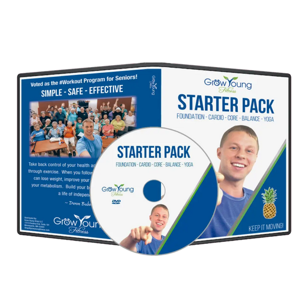 Starter Pack Exercise DVD - Grow Young Fitness Exercise DVD For Seniors