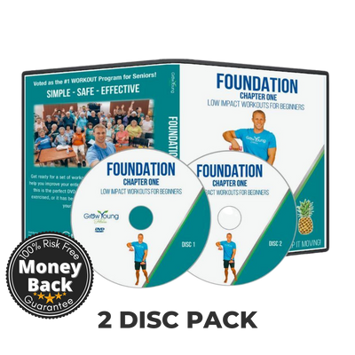 Foundation DVD - Grow Young Fitness Exercise DVD For Seniors