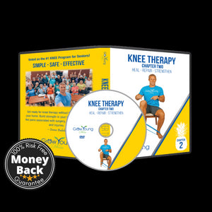 Grow Young Fitness Knee Therapy DVD Chapter 2 money back guarantee