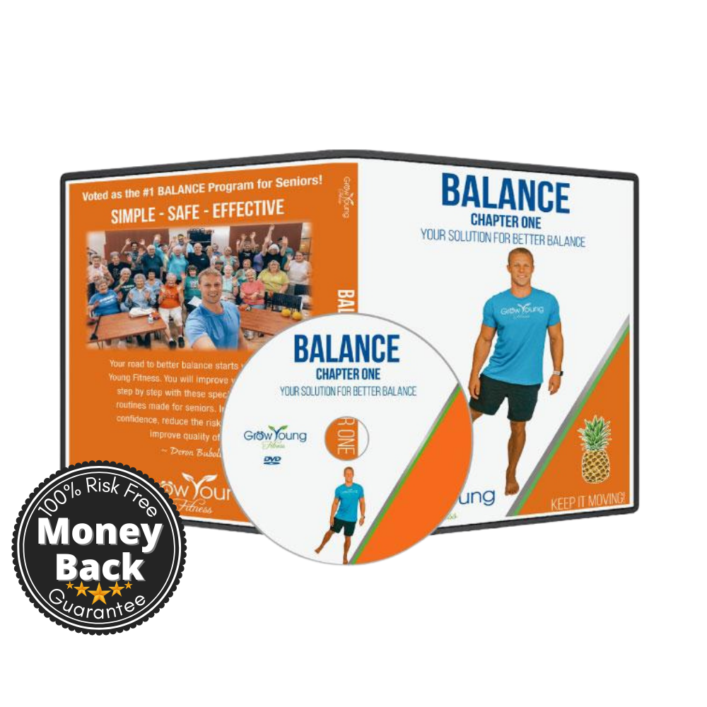 Better Balance Pack DVD For Seniors  Grow Young Fitness Shop – Grow Young  Shop