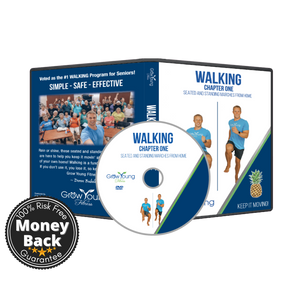 grow young fitness Walking DVD money back guarantee