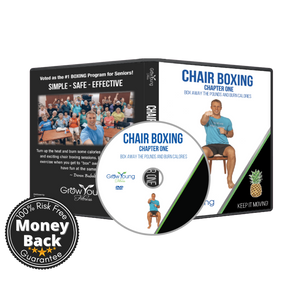Grow Young Fitness Chair Boxing DVD money back guarantee