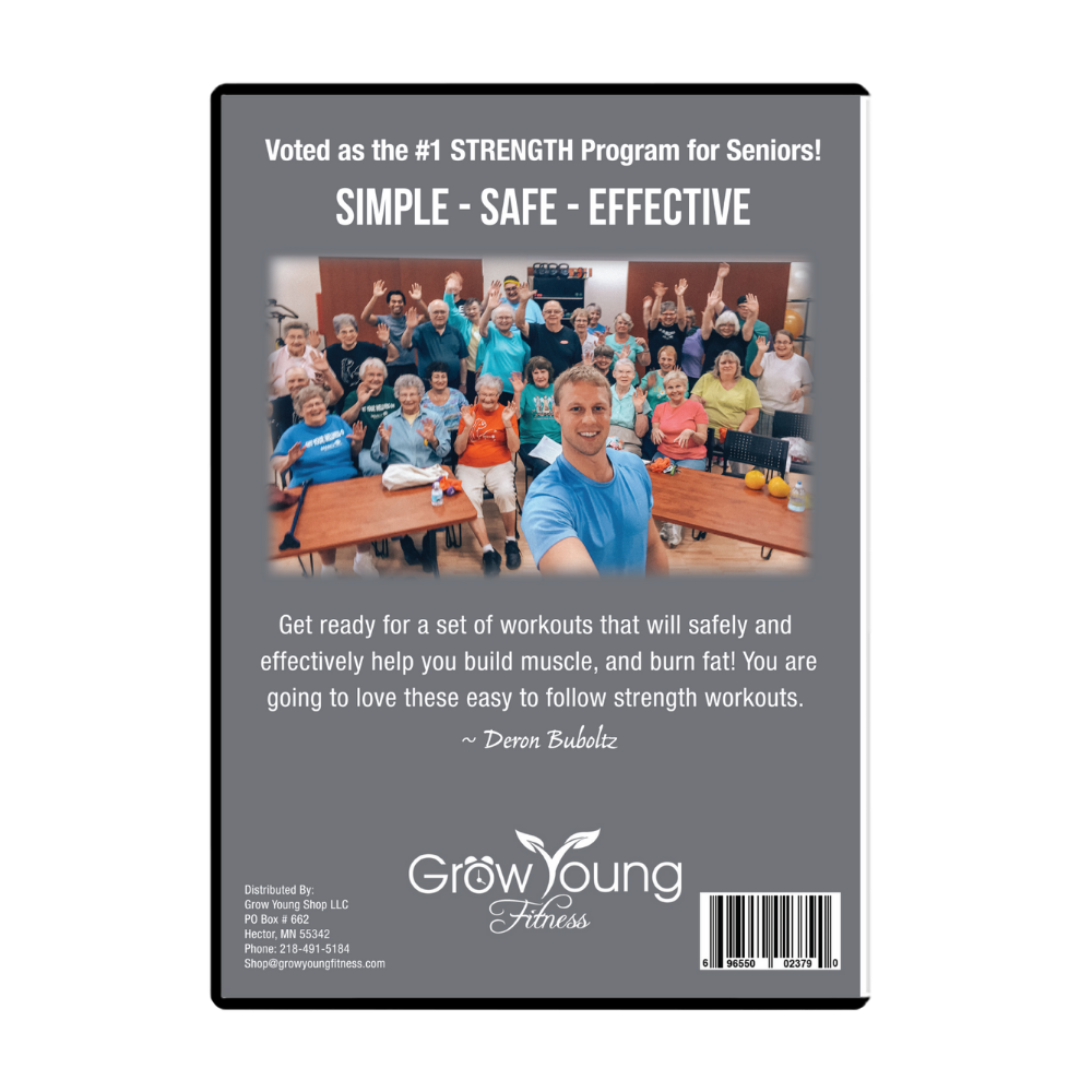 Grow young fitness Strength DVD chapter 2 back cover