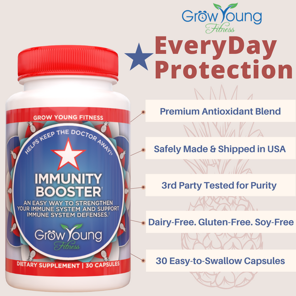 Grow Young Fitness Daily Premium Immunity Booster benefits