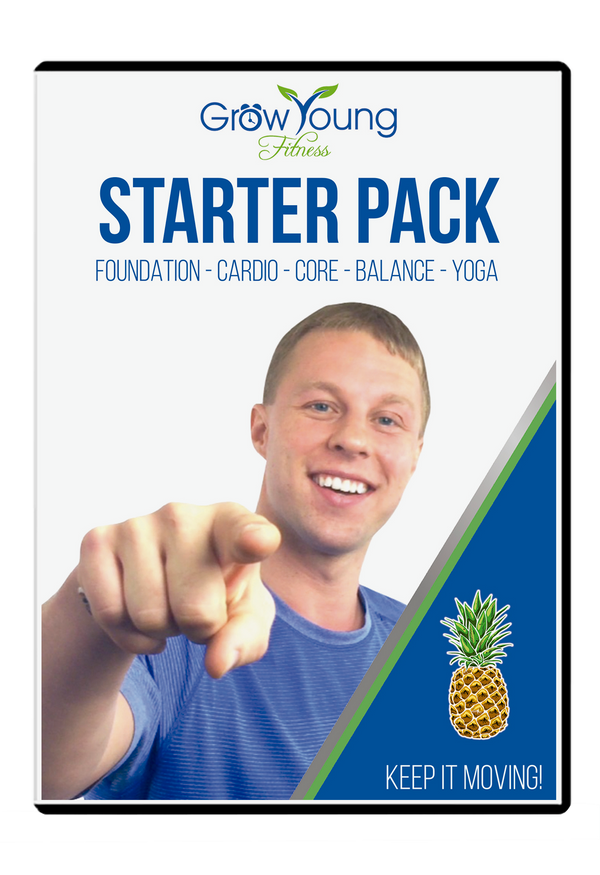 grow young fitness Starter Pack Exercise DVD front cover