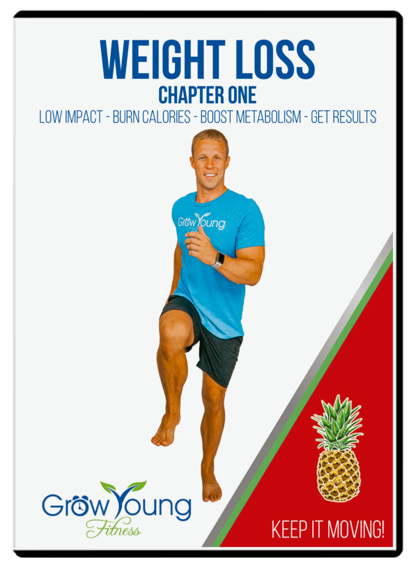 Grow Young Fitness Cardio Weight Loss DVD Chapter 1 front cover