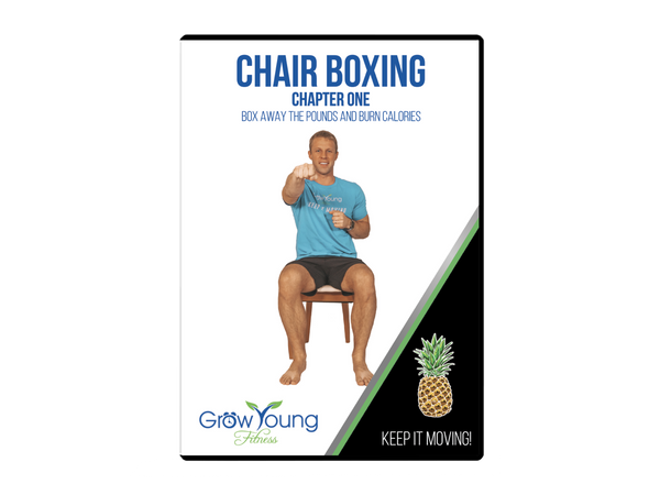 Grow Young Fitness Chair Boxing DVD front cover
