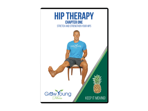 Grow Young Fitness Hip Therapy DVD front cover