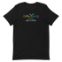 Short Sleeve Black T-shirt With Grow Young Fitness Logo