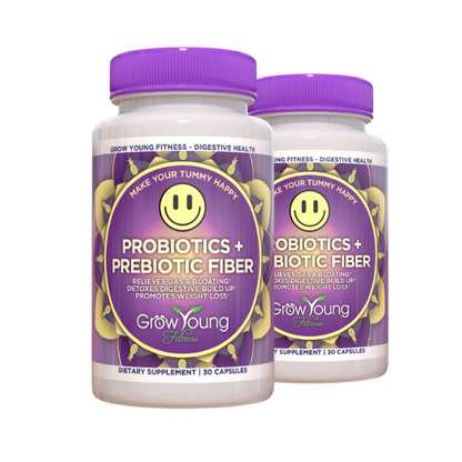 Grow Young Fitness Daily Probiotic + Prebiotic Fiber 2 pack