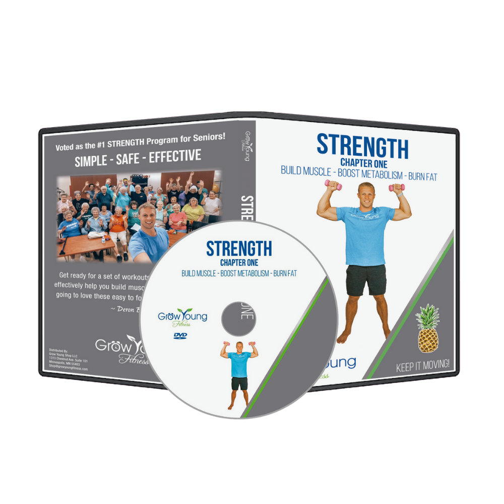 Strength DVD For Seniors  Grow Young Fitness Shop – Grow Young Shop