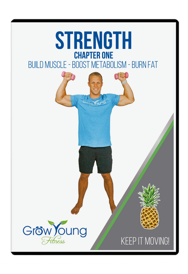Grow young fitness Strength DVD front cover
