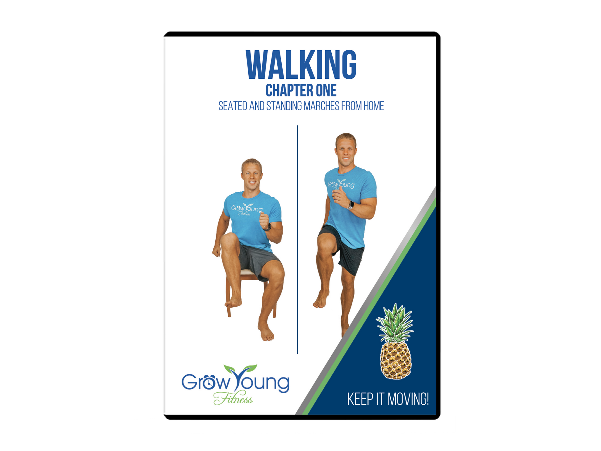 grow young fitness Walking DVD front cover