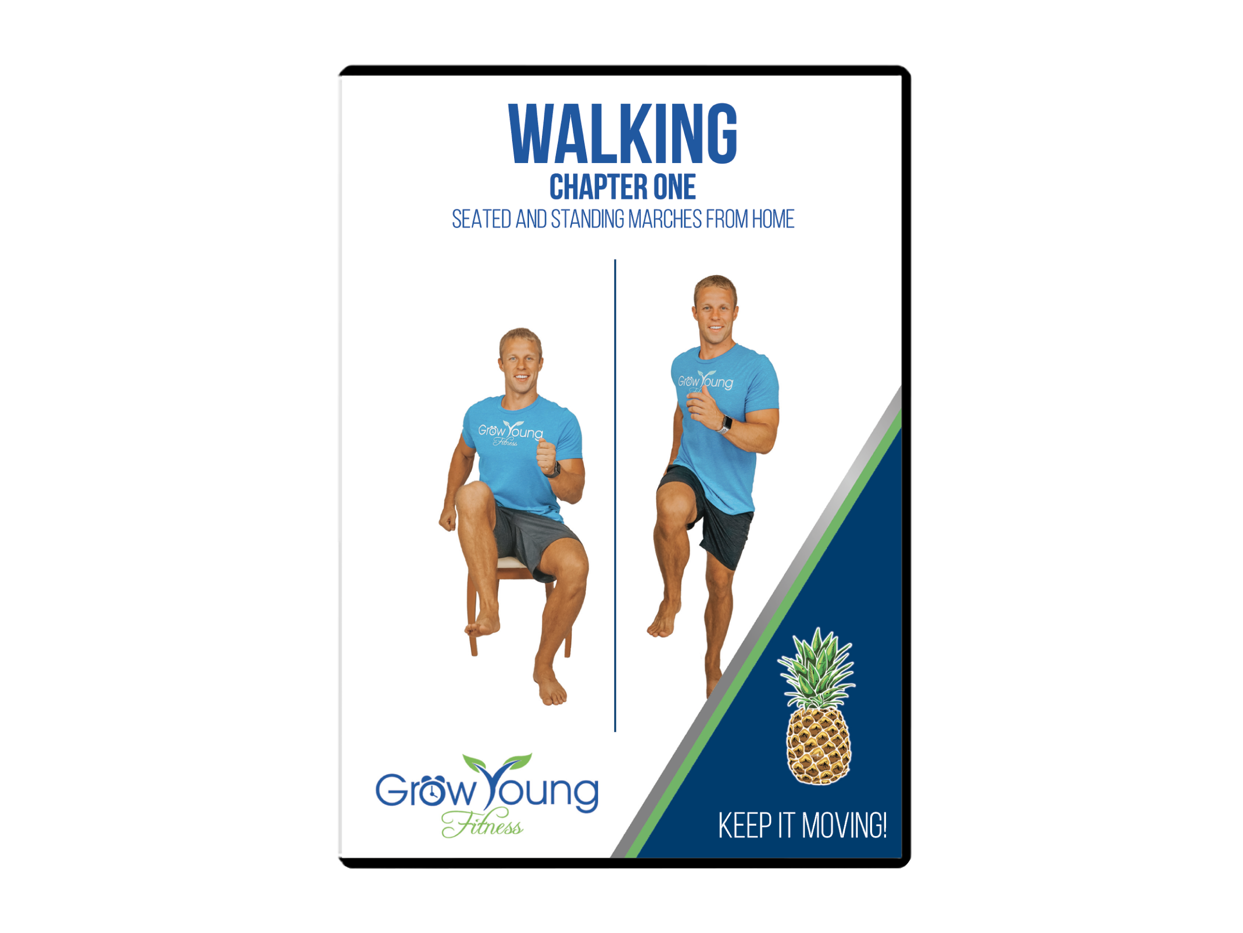 grow young fitness Walking DVD front cover